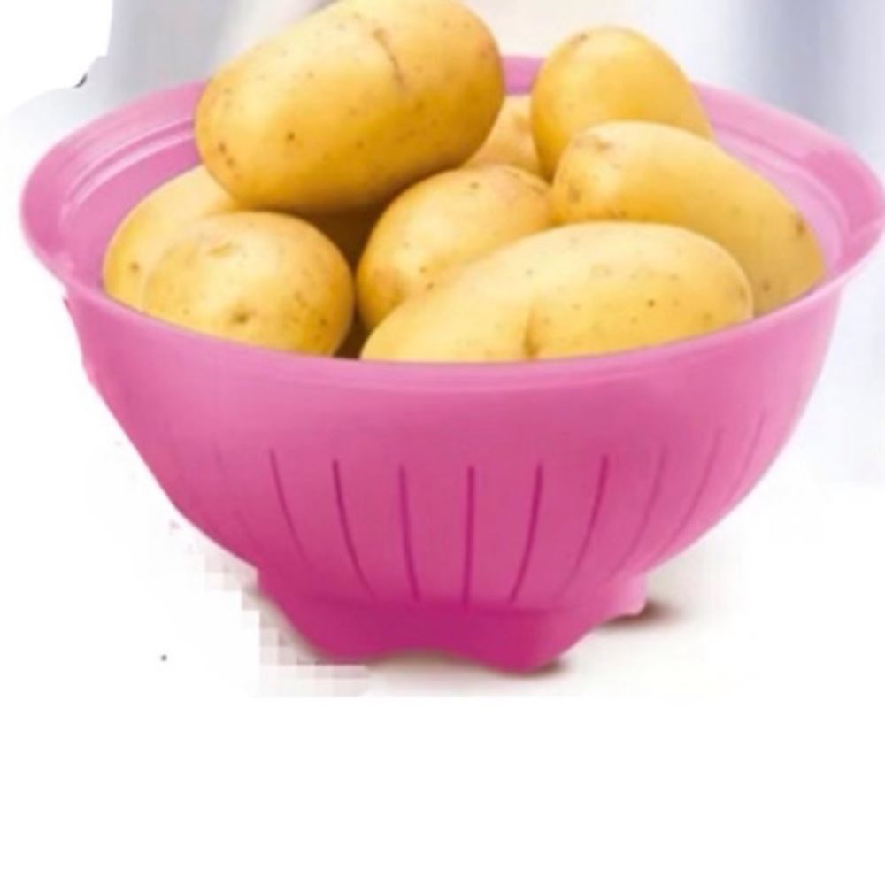 Tupperware Vintage 4.3 qt. Colander Pink Color